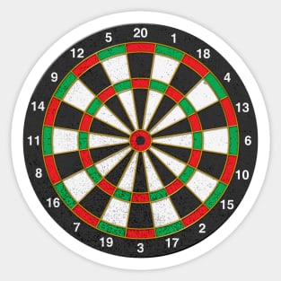 Dartboard Sticker